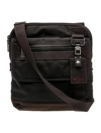 Pre-owned Tumi Signature Messenger Bag In Black