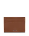 Tumi Slim Card Case In Brown
