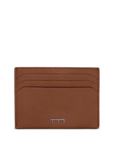 Tumi Slim Card Case In Brown