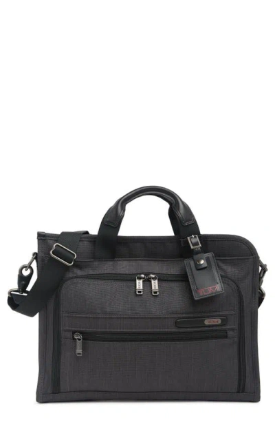 Tumi Slim Deluxe Portfolio Case In Grey