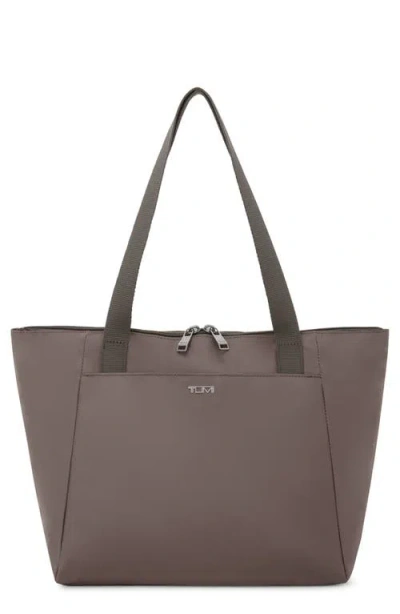 Tumi Small Just In Case Nylon Tote In Mink