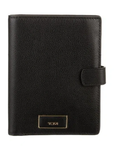 Pre-owned Tumi Small Leather Travel Case In Black