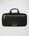 Tumi Small Madeline Cosmetic Bag In Black/gold