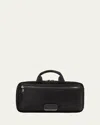 Tumi Small Madeline Nylon Cosmetics Bag In Black/gunmetal