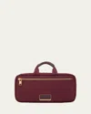 Tumi Small Madeline Nylon Cosmetics Bag In Burgundy