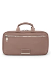 Tumi Small Madeline Nylon Cosmetics Bag In Light Mauve