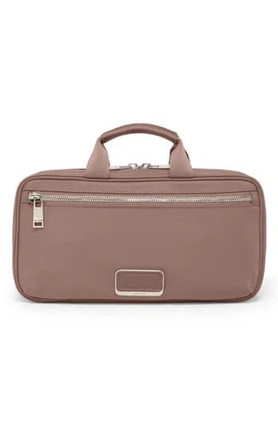 Tumi Small Madeline Nylon Cosmetics Bag In Purple