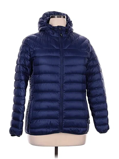 Pre-owned Tumi Snow Jacket In Blue