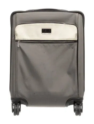 Pre-owned Tumi Soft Expandable Suitcase In Gray