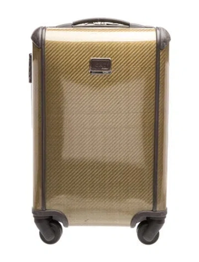 Pre-owned Tumi Solid Carry On In Multi
