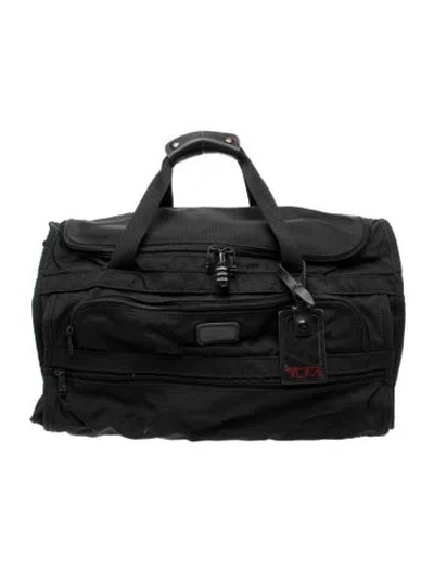 Pre-owned Tumi Solid Carry-on In Black