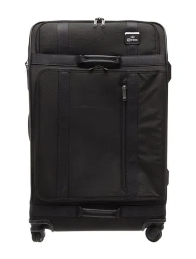 Pre-owned Tumi Solid Suitcase In Black