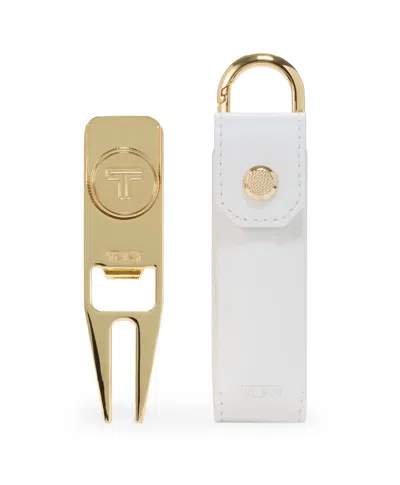 Tumi Sport Golf Divot Tool In Gold