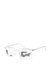 Tumi Squared-frame Glasses In White