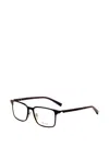 Tumi Square-frame Glasses In Black