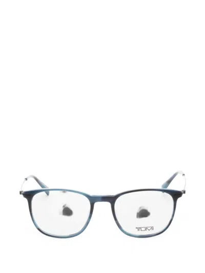 Tumi Square-frame Glasses In Blue