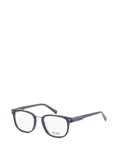 Tumi Square-frame Glasses In Blue
