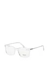 Tumi Square-frame Glasses In Metallic