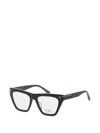 Tumi Square-frame Glasses In Black