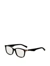 Tumi Square-frame Sunglasses In Black
