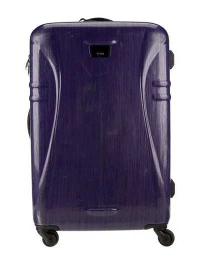 Pre-owned Tumi Suitcase In Blue