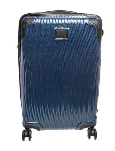 Pre-owned Tumi Suitcase In Blue