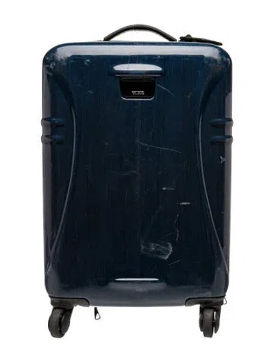 Pre-owned Tumi Suitcase In Blue