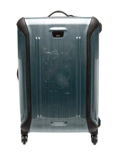 Pre-owned Tumi Suitcase In Blue