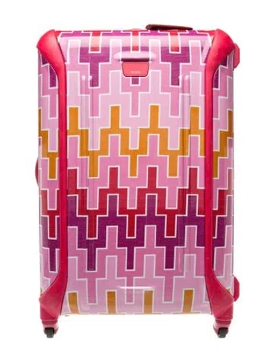 Pre-owned Tumi Suitcase In Pink