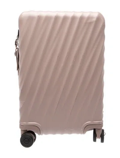 Pre-owned Tumi Suitcase In Pink