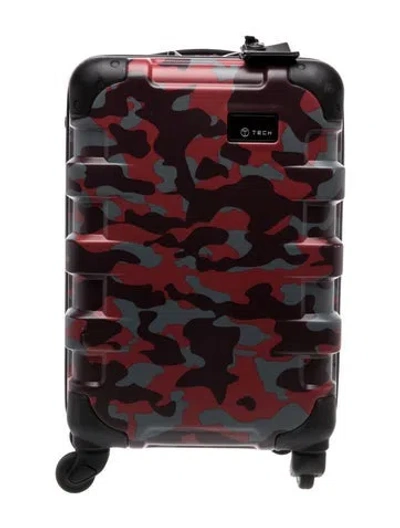 Pre-owned Tumi Suitcase In Red