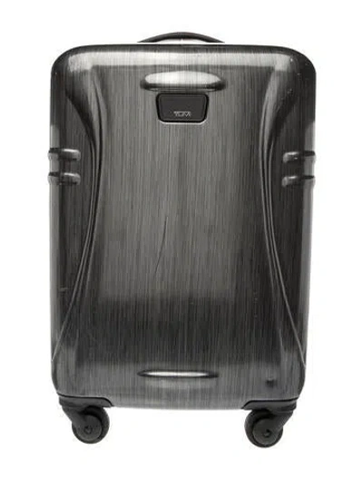 Pre-owned Tumi Suitcase In Silver