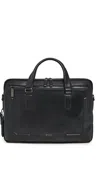 Tumi Sycamore Slim Briefcase Black Bombe