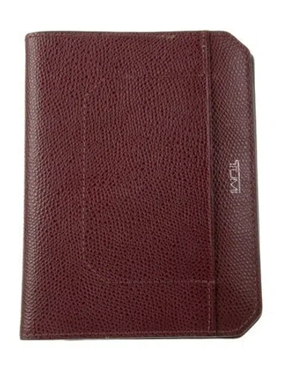 Pre-owned Tumi Taiga Leather Wallet In Brown