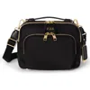 Tumi Teghan Crossbody In Black/gold