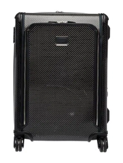 Pre-owned Tumi Tegra-lite Max Suitcase In Silver