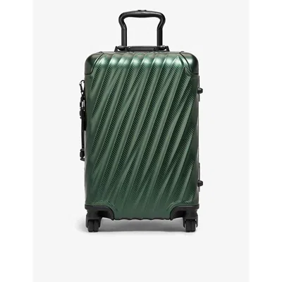 Tumi Texture Forest Green International 19 Degree Aluminium Carry-on Suitcase