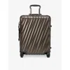 Tumi Continental Carry-on Hard-shell Suitcase 55cm Textured Gunmetal In Textured Gunmetal