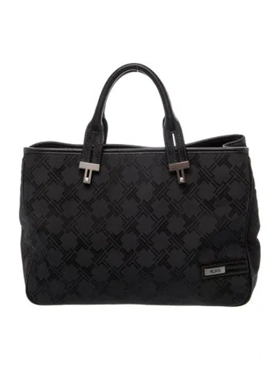 Pre-owned Tumi Top Handle Bag In Black