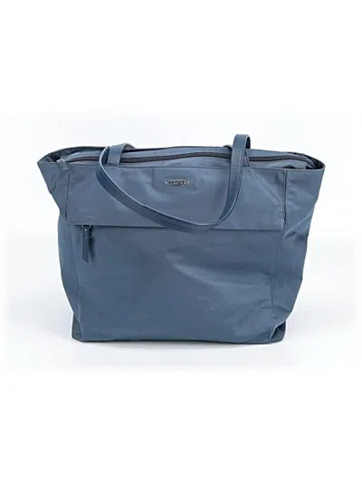 Pre-owned Tumi Tote Bag In Blue