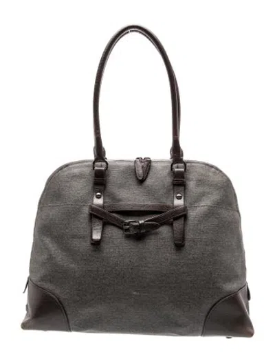 Pre-owned Tumi Tote In Grey