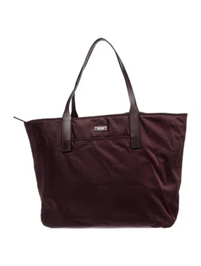 Pre-owned Tumi Tote In Purple