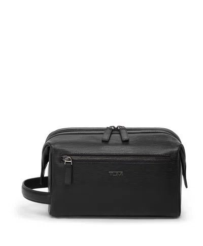 Tumi Travel Accessory Framed Travel Kit In Black Embossed