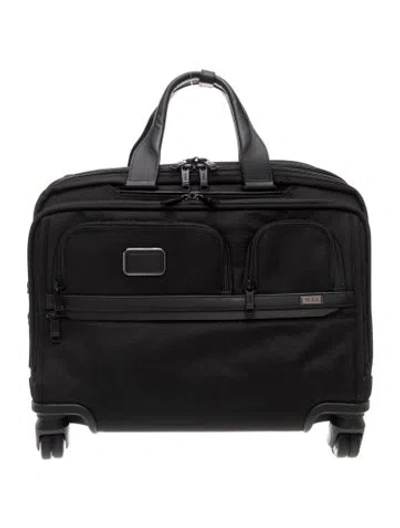 Pre-owned Tumi Travel  Carry On Suitcase  W/tags In Black