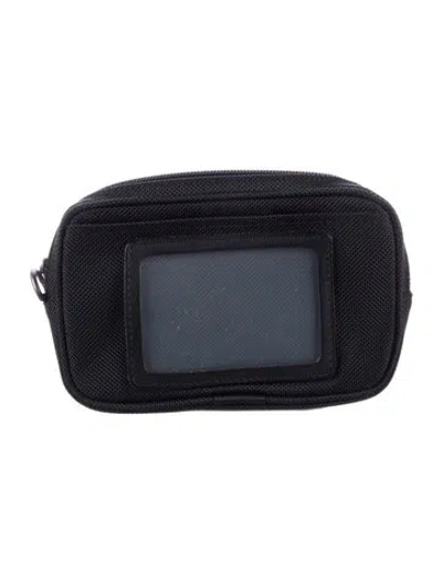 Pre-owned Tumi Travel Kit Cosmetic Bag In Black