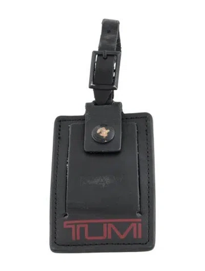 Pre-owned Tumi Travel Luggage Tag In Black