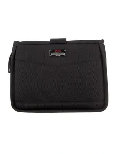 Pre-owned Tumi Travel Pouch In Black