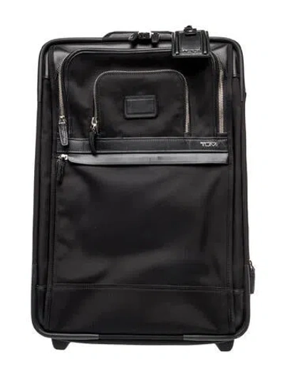 Pre-owned Tumi Travel Suitcase In Black