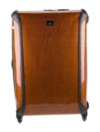 Pre-owned Tumi Travel Suitcase In Brown