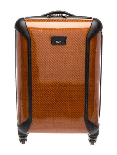Pre-owned Tumi Travel Suitcase In Brown